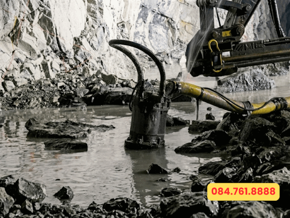 Máy bơm chìm Tsurumi KTZ21.5 có khả năng xử lý tốt các nguồn nước thải công nghiệp nhẹ