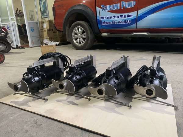 CÁCH LẮP ĐẶT MÁY KHUẤY CHÌM TSURUMI