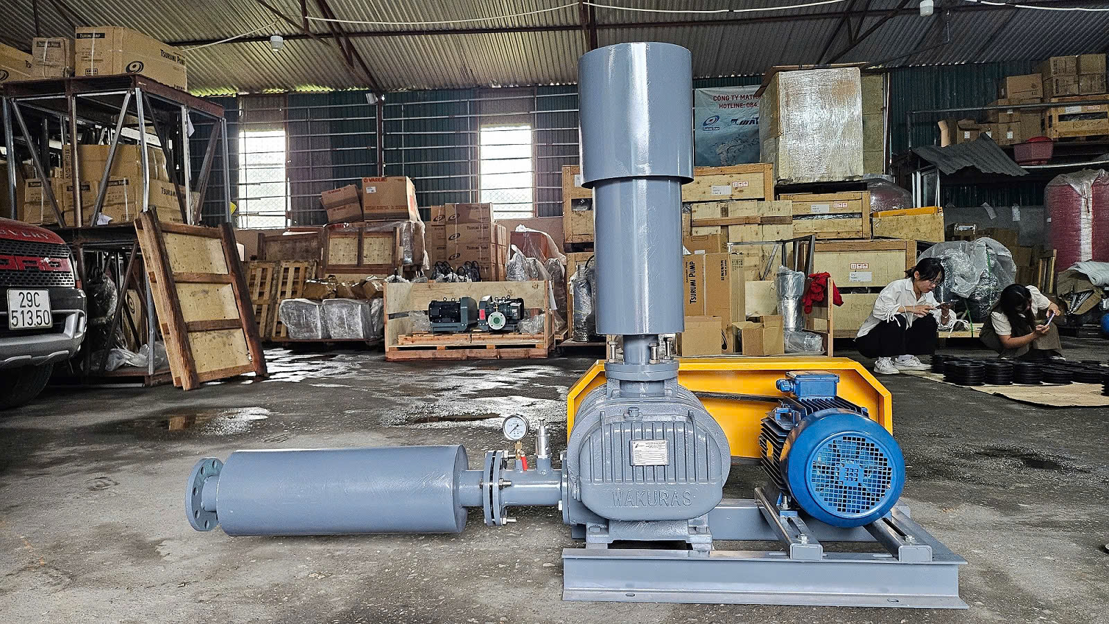 KCB Group| Nhà sản xuất và lắp ráp máy thổi khí Wakuras tại Việt Nam