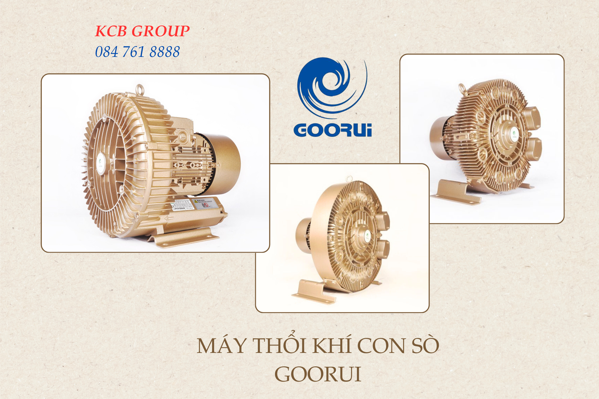 Tính năng của máy thổi khí con sò Goorui