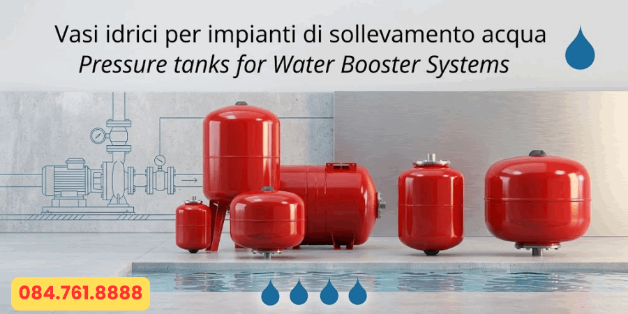 Bình giãn nở Aquafill Varem 50 lít