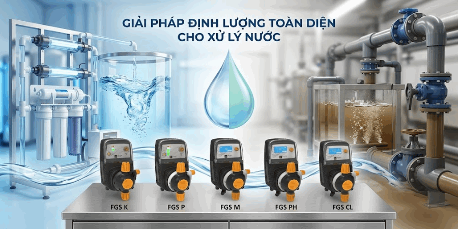Ứng dụng thực tiễn của Bơm định lượng điện từ K80PVDF