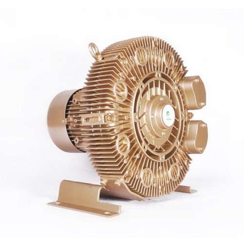 Máy thổi khí vòng đôi Goorui GHBH 004 34 2R5 3kw sử dụng trong hệ thống vận chuyển hạt