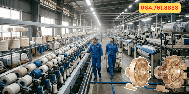 Máy thổi khí con sò